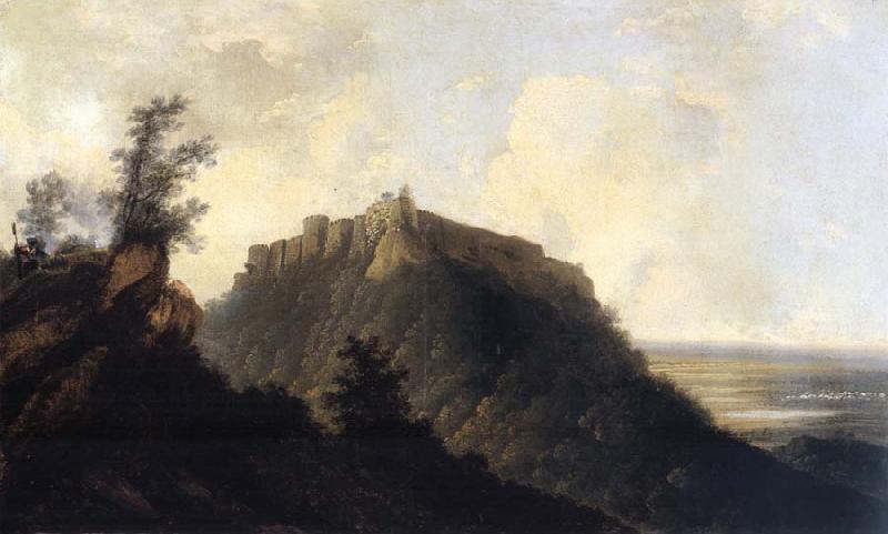 unknow artist View of the Fort of Bidjeur oil painting picture